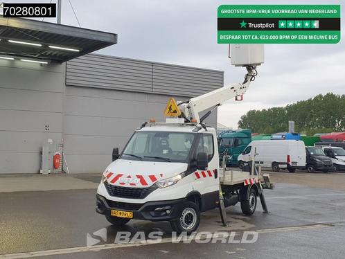 Iveco Daily 35S14 Hoogwerker 14meter werkhoogte 4xGestempeld, Auto's, Bestelwagens en Lichte vracht, Bedrijf, Te koop, Airconditioning