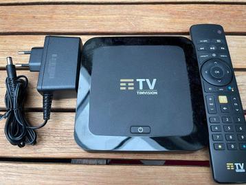 Timvision multi- en Netflix decoder beschikbaar voor biedingen