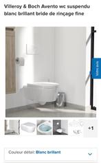 WC suspendu Villeroy & Boch Avento combipack nouveau, Bricolage & Construction, Sanitaire, Enlèvement, Neuf, Toilettes