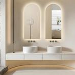 Set van 2 Saniclear Arc toog spiegels, Huis en Inrichting, Ophalen, Minder dan 50 cm, 100 tot 150 cm, Nieuw