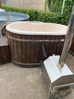 Hottubs houtgestookt - gebruikt - 2e hands inc bezorging, Ophalen, Zo goed als nieuw