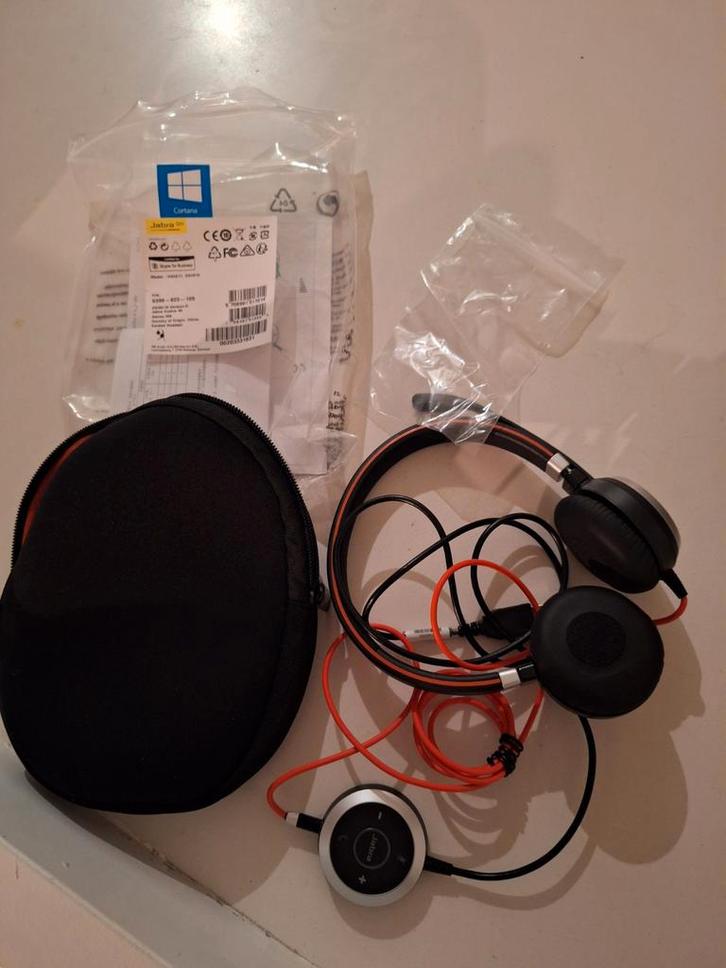 Jabra Evolve 40, Audio, Tv en Foto, Hoofdtelefoons, Op oor (supra aural), Overige merken, Ophalen