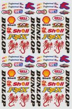 Modelbouw sponser stickervel [Shell, Dunlop, Bell] #10, Verzamelen, Stickers, Verzenden, Nieuw
