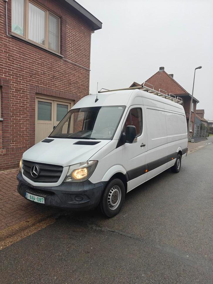 Sprinter 313cdi H2L3, Autos, Camionnettes & Utilitaires, Entreprise, Bluetooth, Attache-remorque, Enlèvement