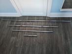 4 x Verschillende halterstangen 2,8cm., Sport en Fitness, Fitnessmaterialen, Ophalen, Gebruikt, Benen, Halterstangen