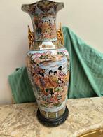 Grote Chineze vaas op staander (63cm), Ophalen