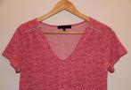Blouse | Top rose fushia col en V Lola & Liza 36, Ophalen of Verzenden, Zo goed als nieuw, Korte mouw, Roze