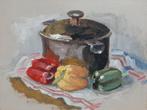 Kleine stillevens M.VAN DEN BEMPT   24x30, Antiek en Kunst, Ophalen of Verzenden