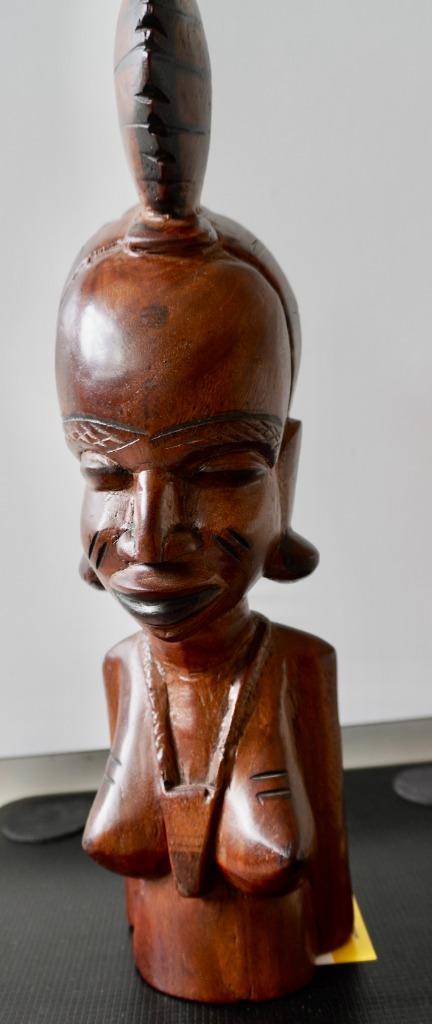 Buste van een Fulani-vrouw (Mali), Antiek en Kunst, Kunst | Niet-Westerse kunst, Ophalen of Verzenden