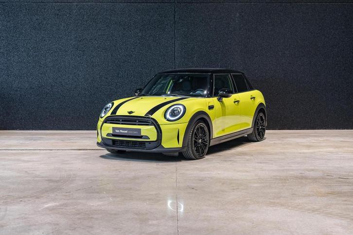Mini Mini Cooper Blackroof | LEDER | LED, Auto's, Mini, Bedrijf, Te koop, Cooper, Bluetooth, Cruise Control, Electronic Stability Program (ESP)