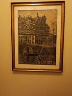 Originele handdruk op rijstpapier, Antiquités & Art, Art | Dessins & Photographie, Enlèvement