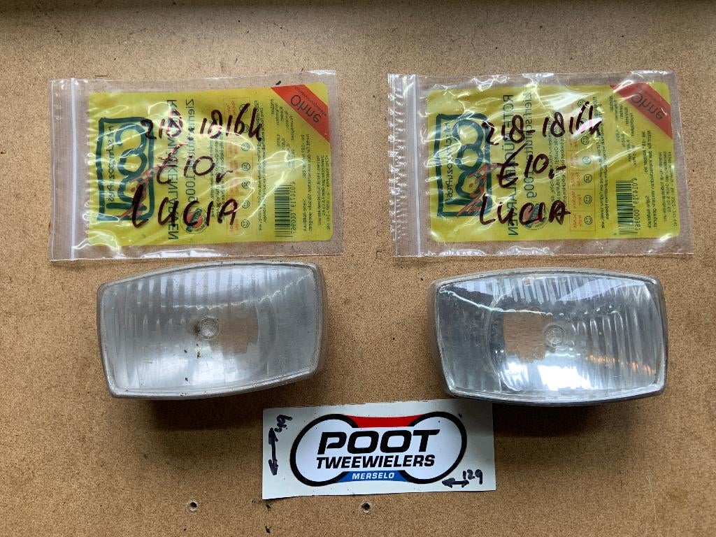 Lucia Koplamp, Fietsen en Brommers, Brommeronderdelen | Oldtimers, Gebruikt, Batavus, Koplamp, Ophalen