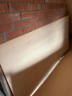 Gratis tripplexplaten 1,22m x 2,50, zitten nietjes in., Doe-het-zelf en Bouw, Platen en Panelen, Ophalen, Zo goed als nieuw