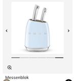 Messenblok smeg, Huis en Inrichting, Keuken | Bestek, Ophalen, Nieuw, Bestekset