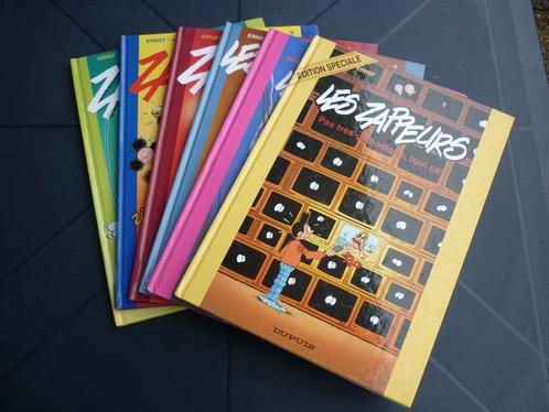 6 BD - Les Zappeurs - Dupuis Tome 2 - 3 - 5 -7 - 9 - 12, Boeken, Stripverhalen, Gelezen, Meerdere stripboeken, Ophalen of Verzenden
