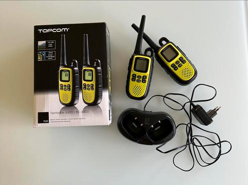 Topcom Twintalker 5400 / RC-6403, Télécoms, Talkies-walkies & Walkies-talkies, Comme neuf, Talkie-walkie ou Walkie-talkie, 5 à 15 km