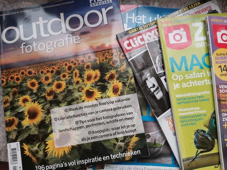 Fotografie tijdschriften, Boeken, Tijdschriften en Kranten, Zo goed als nieuw, Ophalen of Verzenden