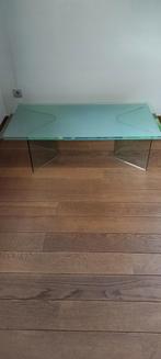 Glazen salontafel, Huis en Inrichting, Ophalen, Gebruikt