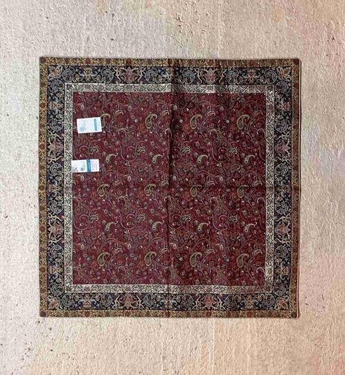 Tafelkleed Iran viscose zijde oosters patroon 98/98, Huis en Inrichting, Tafelkleden, Nieuw, Vierkant, Binnen, Ophalen of Verzenden