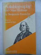 Autobiography Benjamin Franklin, Gelezen, Amerika, Ophalen of Verzenden, Benjamin Franklin