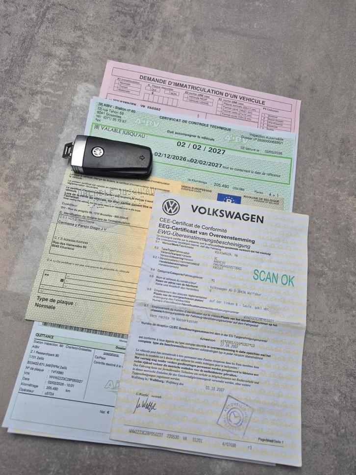 Vw passat prête à immatriculer, Autos : Divers, Modes d'emploi & Notices d'utilisation, Enlèvement