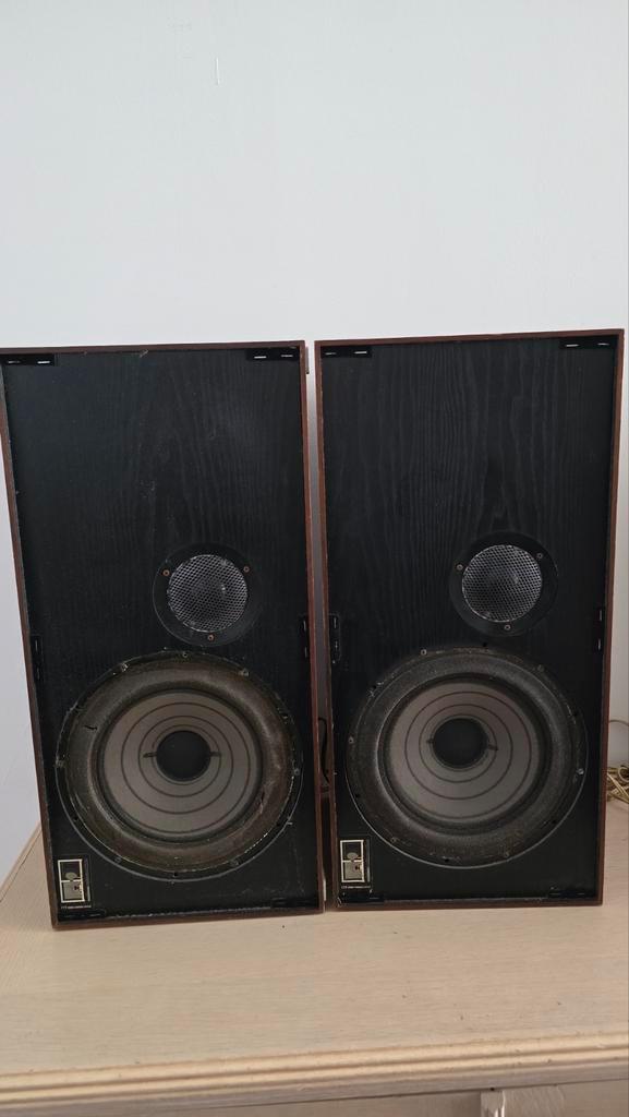 Enceintes VINTAGE ITT, TV, Hi-fi & Vidéo, Enceintes, Philips, Enlèvement