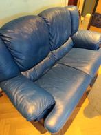 Fauteuil en cuir deux places, Cuir