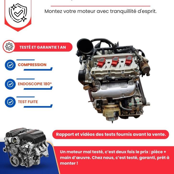Complete motor audi a6 c6/a8 d3 2.8 v6 fsi 210cv bdx, Auto-onderdelen, Motor en Toebehoren, Audi, Nieuw, Ophalen of Verzenden