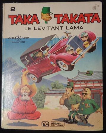 bd TAKA TAKATA  Le levitant lama 1973, JO-EL Azara, Enlèvement ou Envoi, Une BD, Utilisé