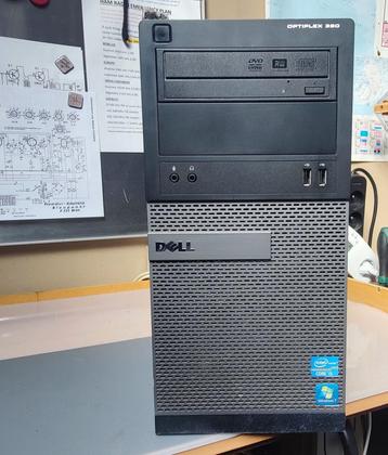 Dell stille quad core pc met Windows 11. beschikbaar voor biedingen