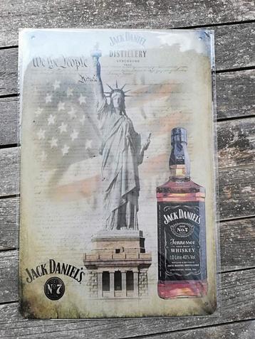 Plaques décoratives murales Jack Daniel's - Lot de 18