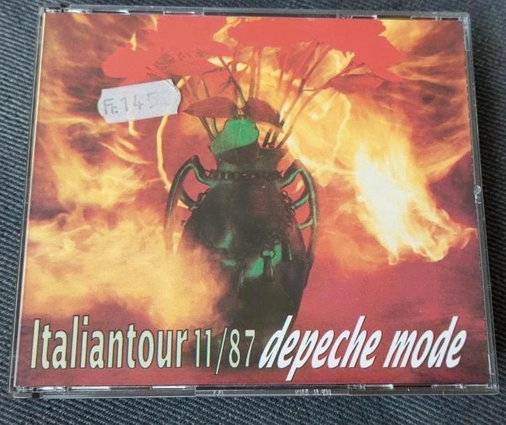 Double Cd Live Depeche Mode Italiaanse Tour 1987, Cd's en Dvd's, Cd's | Pop, Zo goed als nieuw, Ophalen of Verzenden