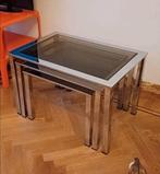 Mid century modern XL nesting table's, Ophalen