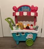 Schep & leer ijscokar, Ophalen, Gebruikt