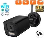 PROMO Nieuw First Class Bewakingssysteem 4 Zwarte camera 8MP, Ophalen of Verzenden, Nieuw, Compact