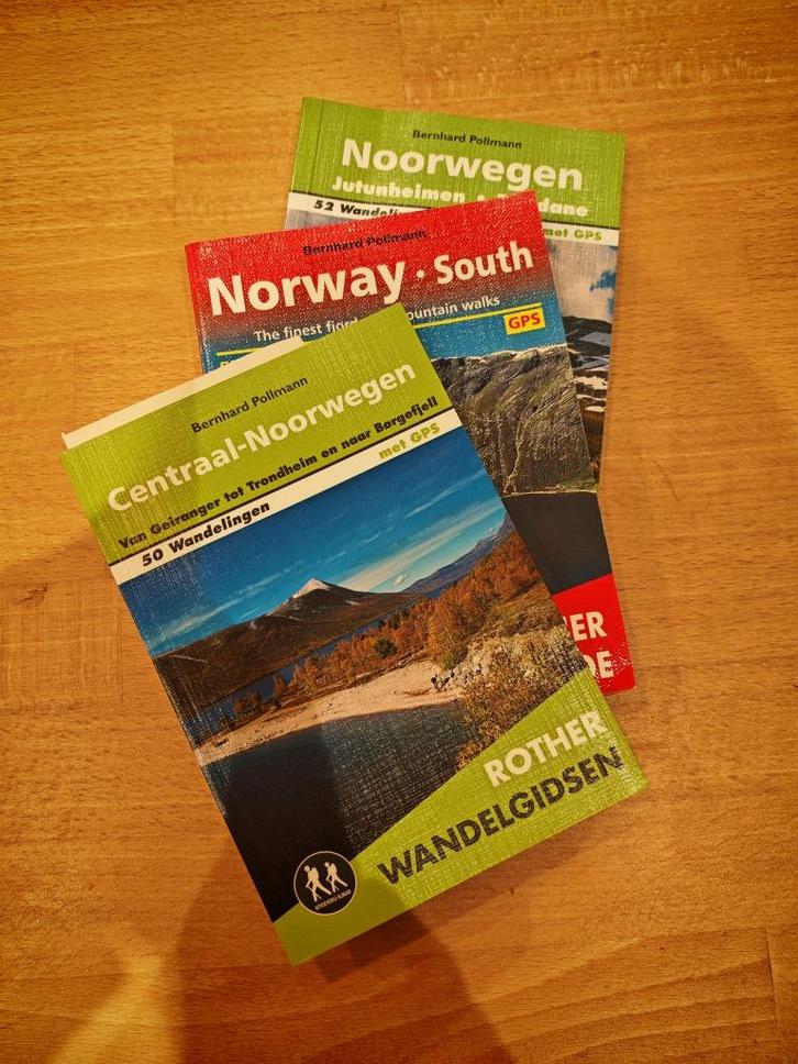 ROTHER wandelgidsen, Noorwegen, Boeken, Reisgidsen, Nieuw, Fiets- of Wandelgids, Europa, Overige merken, Ophalen