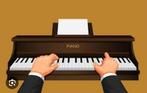 Piano en theorie samen, Muziek en Instrumenten, Piano's, Ophalen of Verzenden, Zo goed als nieuw, Piano