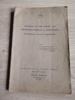 Formation préparer des procès-verbaux et des rapports, Autres sujets/thèmes, 1945 à nos jours, Utilisé, G Van der Auwermeulen