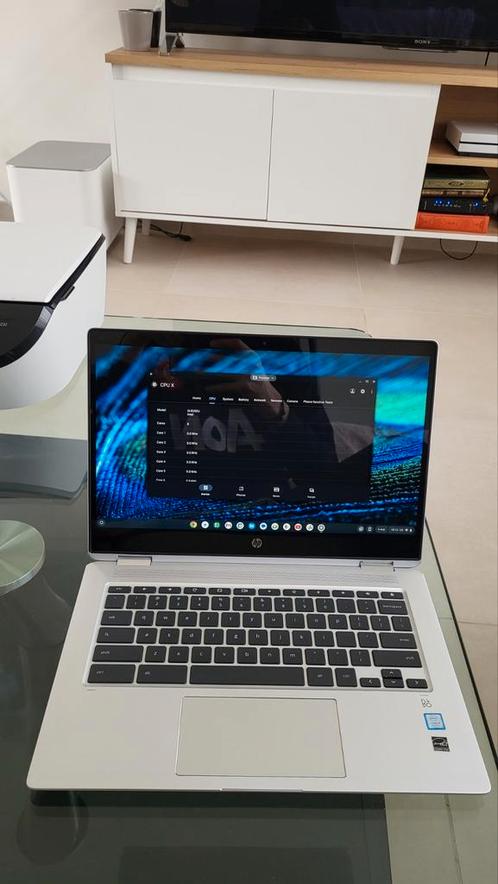 Laptop HP Chromebook x360 i5 8e generatie touchscreen, Computers en Software, Android Tablets, Zo goed als nieuw, Ophalen