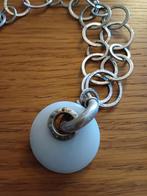 Halsketting Dyrberg en Kern, Handtassen en Accessoires, Kettingen, Ophalen, Gebruikt, Wit