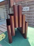 Kartell Bruin Vintage Magazinehouder 45x28cm, Ophalen, Zo goed als nieuw