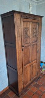 hoeuten kast 180 cm hoog, Huis en Inrichting, Ophalen, Gebruikt, 150 tot 200 cm, Met klep(pen)