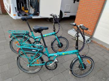 2x Wayscral flexy 215 elektrische vouwfietsen