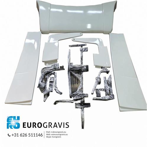 000079 VOLVO FH4/FH5 GLOBETROTTER CABINE SPOILER SET KLEUR C, Auto-onderdelen, Vrachtwagen-onderdelen, Volvo, Carrosserie en Plaatwerk