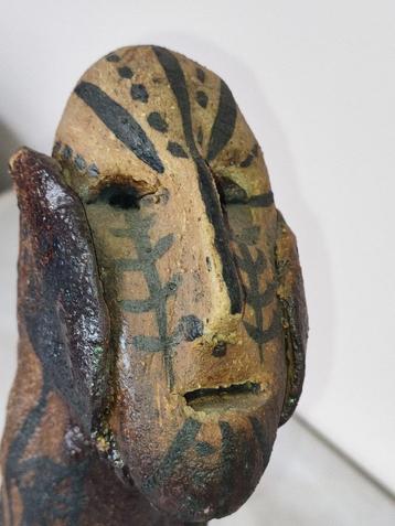 Sculpture en poterie - Modigliani/ Picasso/ style tribal, Enlèvement