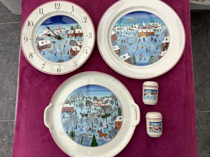 Villeroy Boch Naïf Xmas Noël collection, Antiek en Kunst, Antiek | Wandborden en Tegels, Ophalen of Verzenden