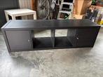 Zwarte ikea tv meubel, Ophalen, Gebruikt, 100 tot 150 cm, Minder dan 100 cm