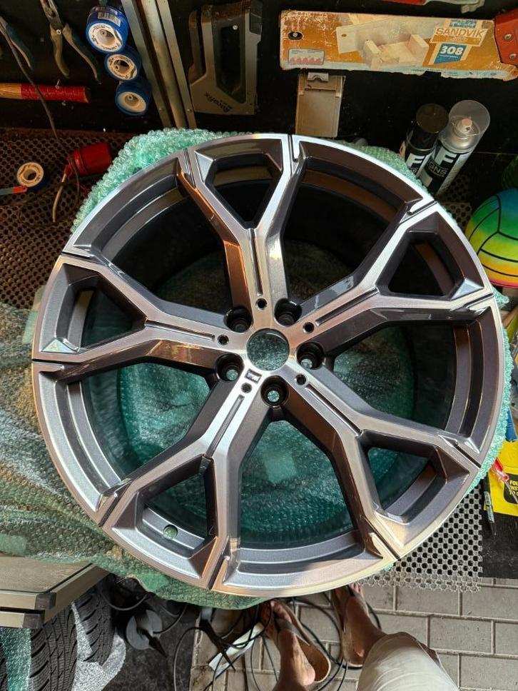 Originele X5 741M Velg, Auto-onderdelen, Banden en Velgen, Velg(en), All Season, 21 inch, Overige, 315 mm, Personenwagen, Nieuw