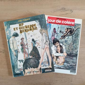 Lot H.P. et Giuseppe Bergman Jour de colère Manara Re TBE  beschikbaar voor biedingen