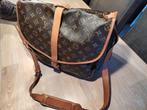 Louis Vuitton Saumur 35 – Authentieke Vintage Crossbody Tas, Autres marques, Cuir, Enlèvement ou Envoi, Brun
